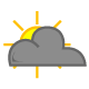 Overcast skies